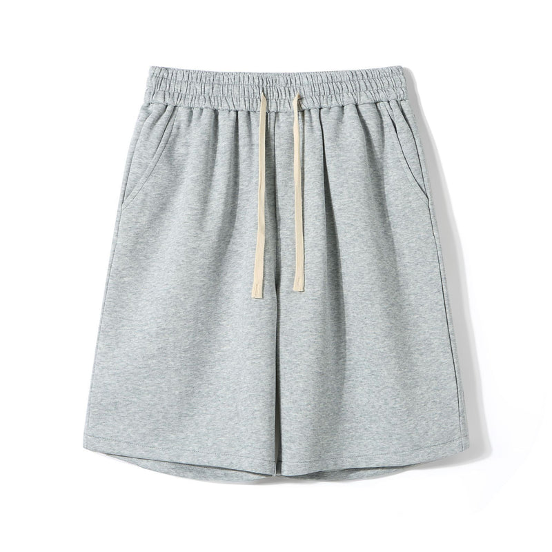 Side-Pleated Versatile Loose Track Shorts – Stylish & Comfortable for Any Activity
