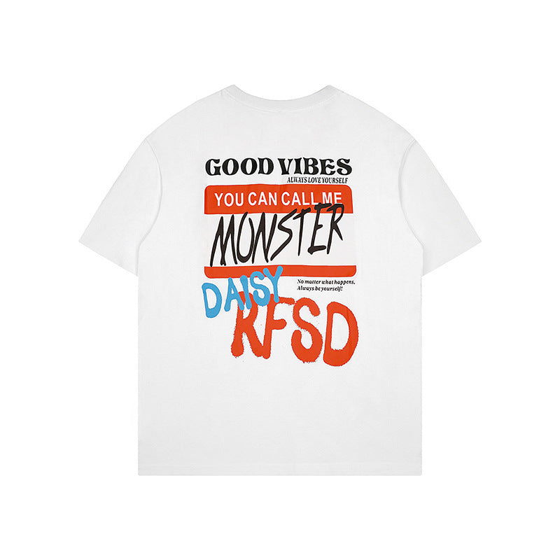 Streetwear Graphic T-Shirt – Oversized Unisex Tee