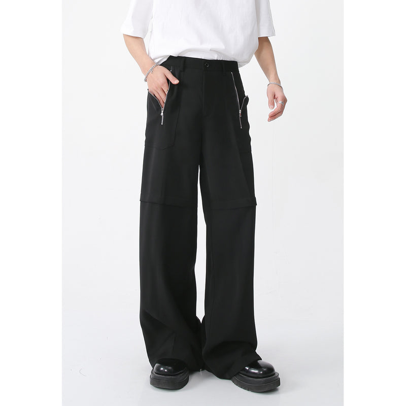 Men's trousers,
Casual pants,
Loose fit Pants,
Workwear Pants,
Zipper pockets Pants,
Streetwear Pants,
Urban style Pants,
Everyday wear Pants,