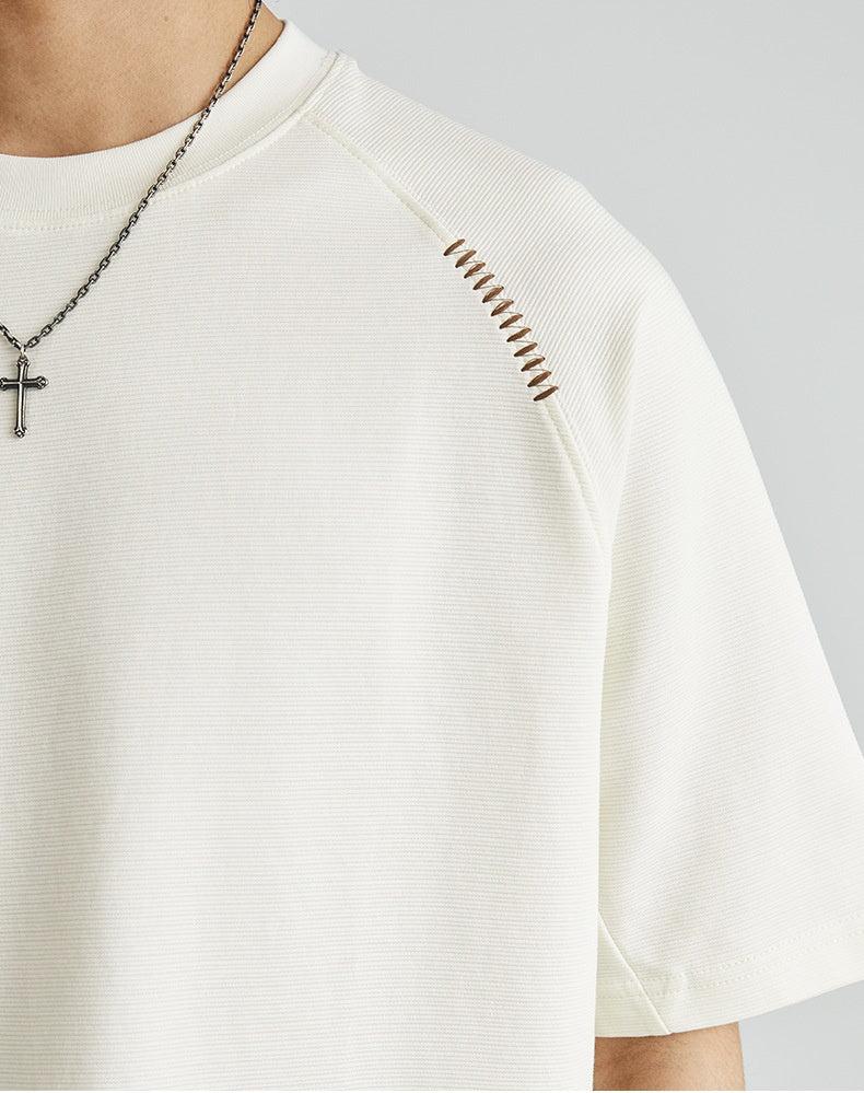 Premium Embroidered T-Shirt – Minimalist Streetwear Tee for Men