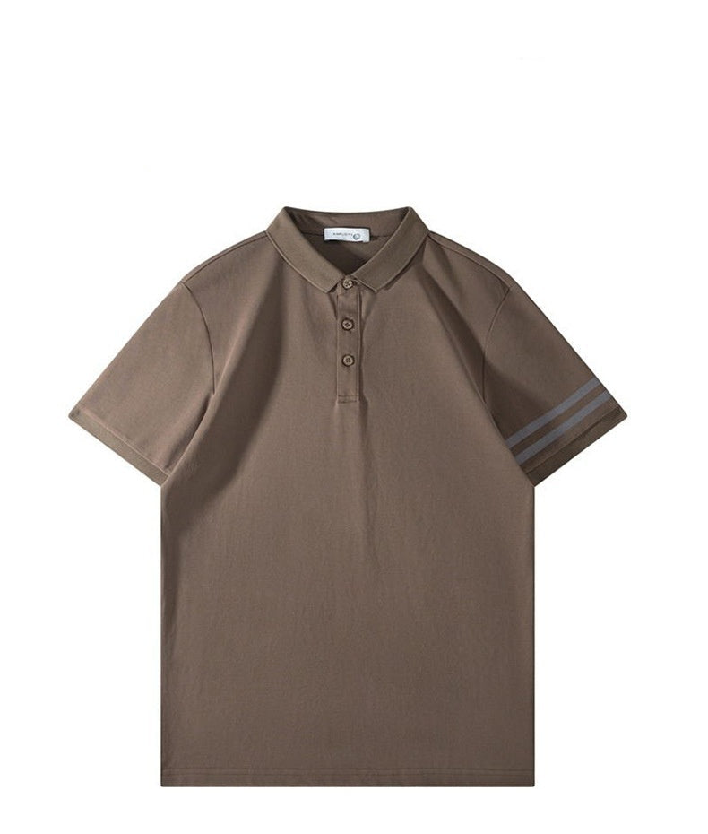 Polo homme à rayures – Style décontracté classique et moderne