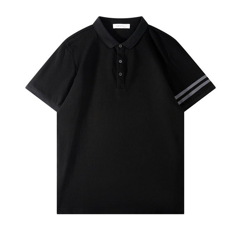 Polo homme à rayures – Style décontracté classique et moderne