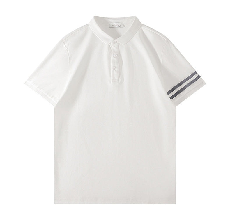 Polo homme à rayures – Style décontracté classique et moderne