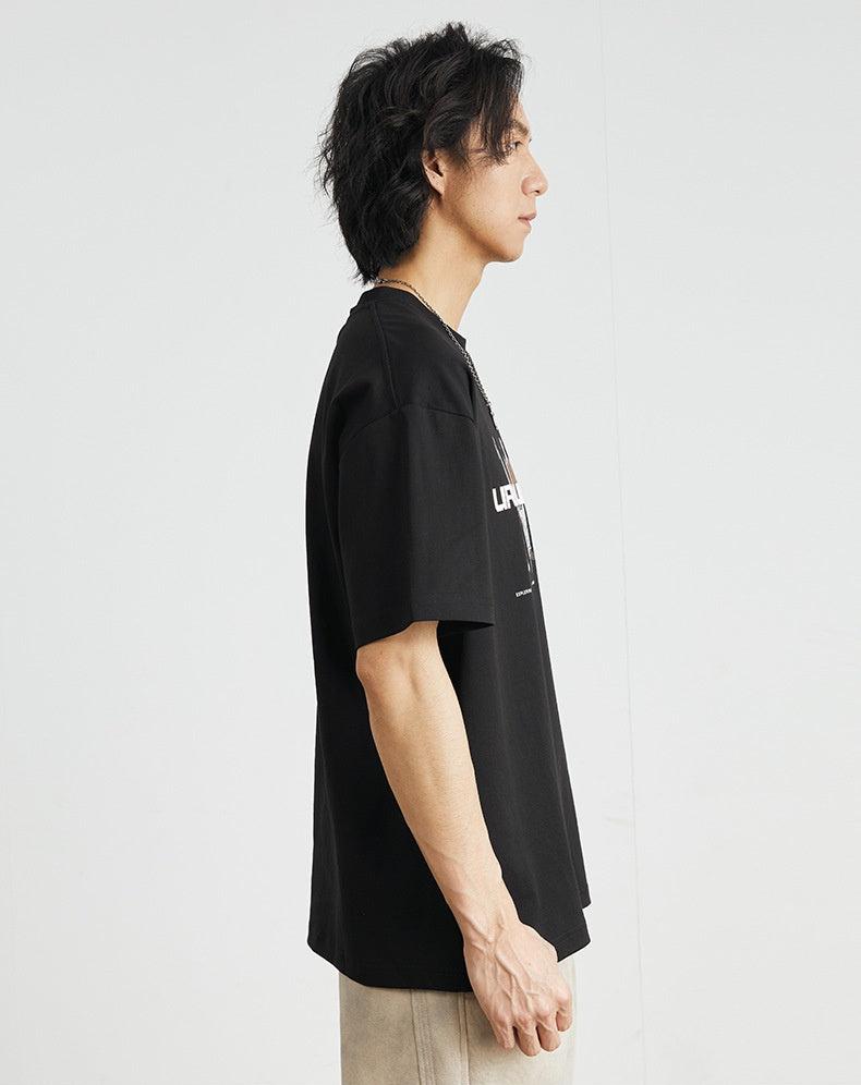 Trendy Graphic T-Shirt – Urban Streetwear for Men