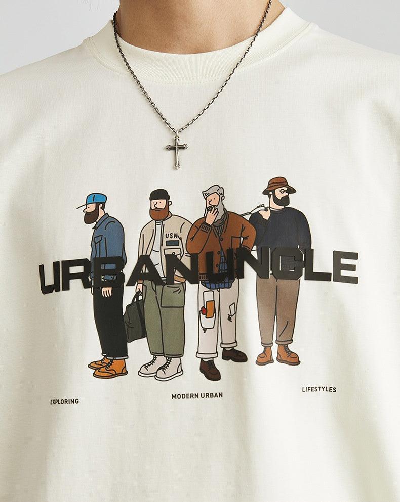 Trendy Graphic T-Shirt – Urban Streetwear for Men