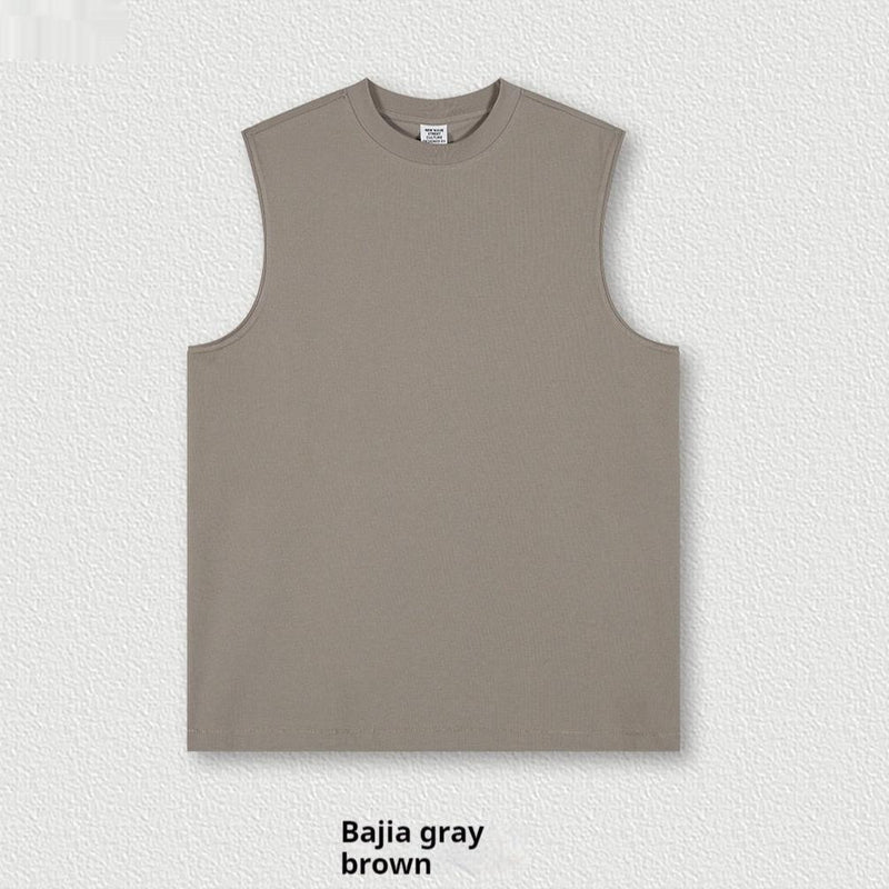 Débardeur unisexe surdimensionné sans manches – Débardeur minimaliste style streetwear