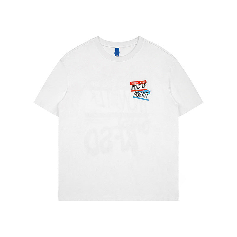 Oversized streetwear T-shirt
Unisex graphic tee
Trendy street fashion
Hip-hop style T-shirt
Casual urban wear