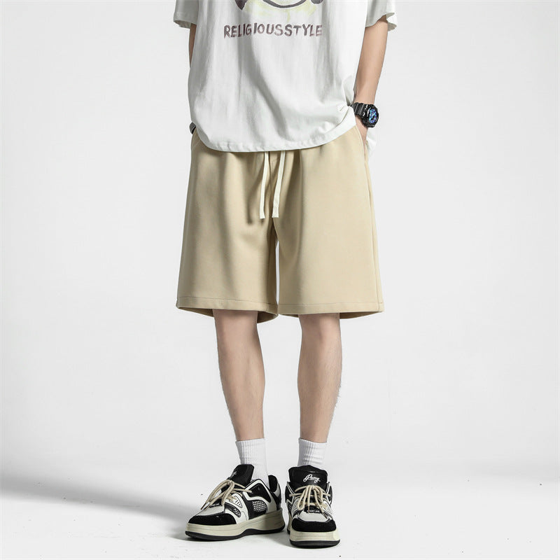 Short décontracté essentiel de style japonais pour homme – Minimaliste et confortable