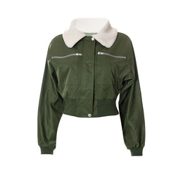 Women's Fur Collar Zip Snap Cardigan, Casual Jacket with Pockets, Cozy Women's Cardigan Jacket, Stylish Zip Snap Jacket for Women, Luxurious Fur Collar Outerwear, Fashionable Casual Jacket, Versatile Women's Cardigan, Comfortable Zip Snap Cardigan, Everyday Wear Women's Jacket, Warm Cardigan Jacket for Cold Weather, Chic Women's Outerwear, Layering Jacket for Women, Trendy Pocket Jacket, Soft Casual Cardigan, Elegant Women's Jacket, Casual Fashion Outerwear, Women's Cozy Fur Jacket, Essential Casual Jacket,