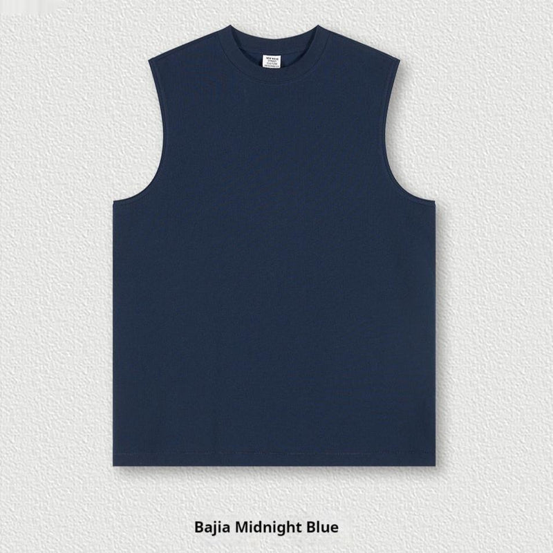 Débardeur unisexe surdimensionné sans manches – Débardeur minimaliste style streetwear
