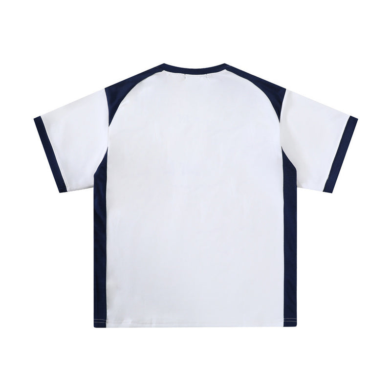Men’s Athletic Streetwear T-Shirt – "Shining Hot Blood" Sports-Inspired Tee
