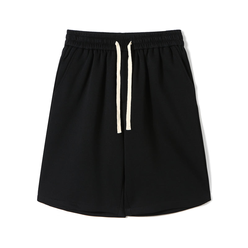 Side-Pleated Versatile Loose Track Shorts – Stylish & Comfortable for Any Activity