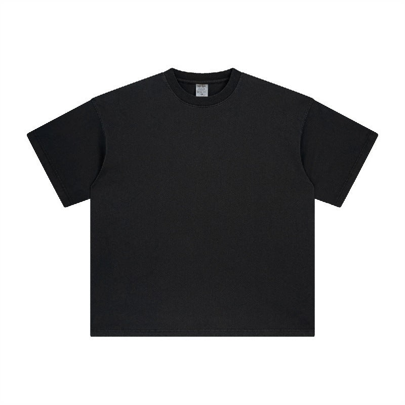 Men’s Oversized Minimalist T-Shirt – Loose-Fit Casual Streetwear Tee