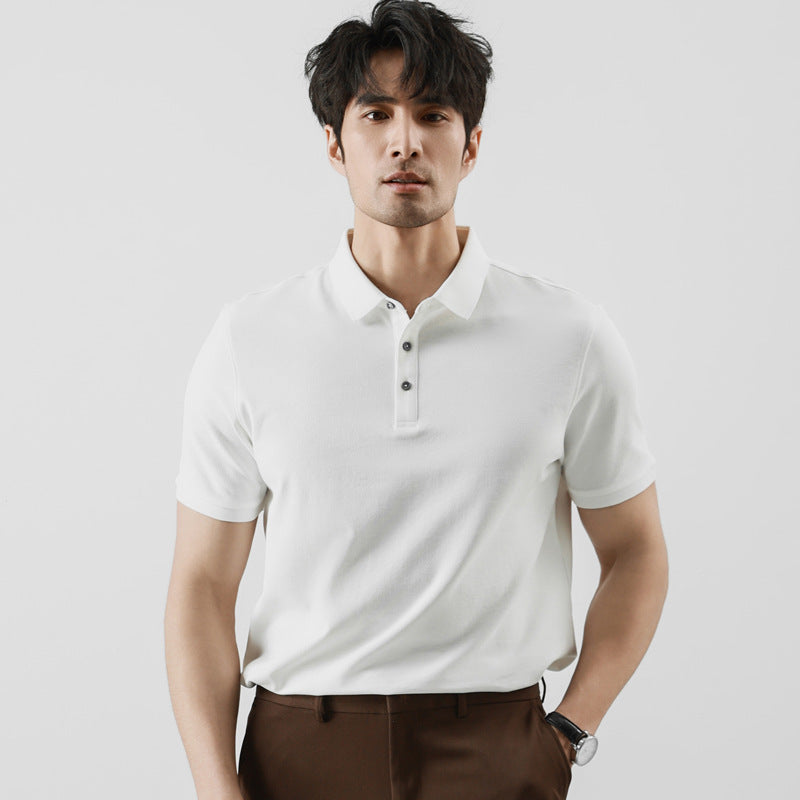 Men's Summer Polo,
Knitted Polo Shirt,
Long-staple Cotton Polo,
Half Sleeve Polo,
Lapel Collar Polo,
Men's Cotton Shirt,
Essential Polo Shirt,
Summer Essential Top,
Lightweight Polo,
Casual Polo T-shirt,