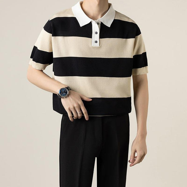 Striped Polo Shirt

Men's Summer Polo

Knitted Men's Shirt

Breathable Polo Shirt

Retro Polo Shirt

Smart Casual Men’s Wear

Business Casual Knit Polo

Short Sleeve Knit Shirt

Men's Trendy Tops

Polo Shirts for Men

