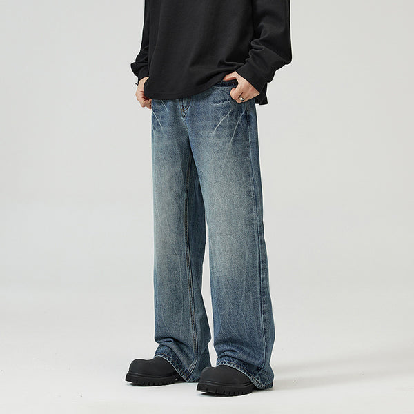 Lightning crack blue jeans,
Streetwear denim,
Men's casual jeans,
Straight-leg fit,
Relaxed silhouette,
Urban street style,
Trendy men's jeans,
Unique blue denim,
Distressed jeans,
Bold denim design,
High-quality men's jeans,
Stylish denim for men,
Casual fashion jeans,
Modern fashion trends,
Men's statement jeans,
Relaxed fit jeans,
Durable blue denim,
Premium denim jeans,
Men's edgy jeans,
Lightning pattern denim,