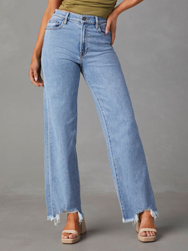 Wide-leg jeans for women
High-waisted denim
Vintage-inspired jeans
Trendy denim styles
Distressed jeans outfit
Best casual jeans for women