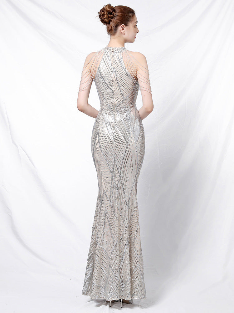 Women’s formal wear

Sequin dresses for women

Wedding guest gowns

Luxury long dresses

Party dresses for women

Evening gowns with bling

Floor length formal dress

Halter neck sequin dress

Special occasion dresses