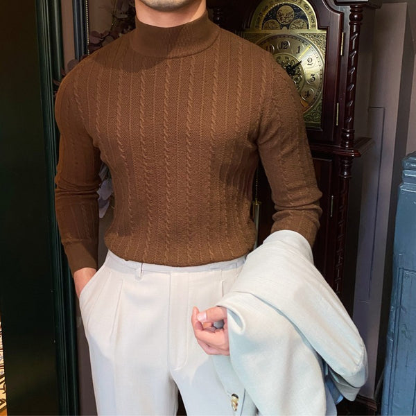 Men’s half turtleneck slim knitted sweater,
Slim fit knitted sweater for men,
Half turtleneck sweater for men,
Modern men’s slim sweater,
Stylish men’s knitwear,
Men’s casual slim turtleneck sweater,
Tailored men’s knit sweater,
Comfortable knit sweater for men,
Warm men’s turtleneck sweater,
Men’s versatile knitted sweater,
Classic slim fit turtleneck,
Sleek men’s knitwear,
Slim fit pullover for men,
Men’s stylish half turtleneck,