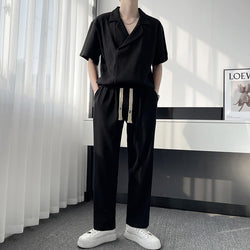 Men’s co-ord set
Ribbed knit two-piece outfit
Stylish men’s casual wear
Breathable summer outfit for men
Relaxed-fit men’s set
Soft knit fabric loungewear