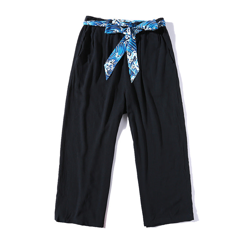 Men’s wide-leg harem pants,
Japanese-inspired pants,
Black harem pants,
Loose fit trousers,
Wide-leg trousers for men,
Boho-inspired pants,
Casual men’s pants,
Relaxed fit trousers,
Flowing pants for men,
Cultural fashion pants
Men’s casual trousers,
Contemporary men’s pants,
Unique men’s trousers,
Statement pants for men,
Stylish harem pants,
Blue wave pattern pants,
Men’s baggy pants.
Comfortable black trousers,
Trendy wide-leg pants,
Versatile harem pants,
Fashion-forward men’s trousers,