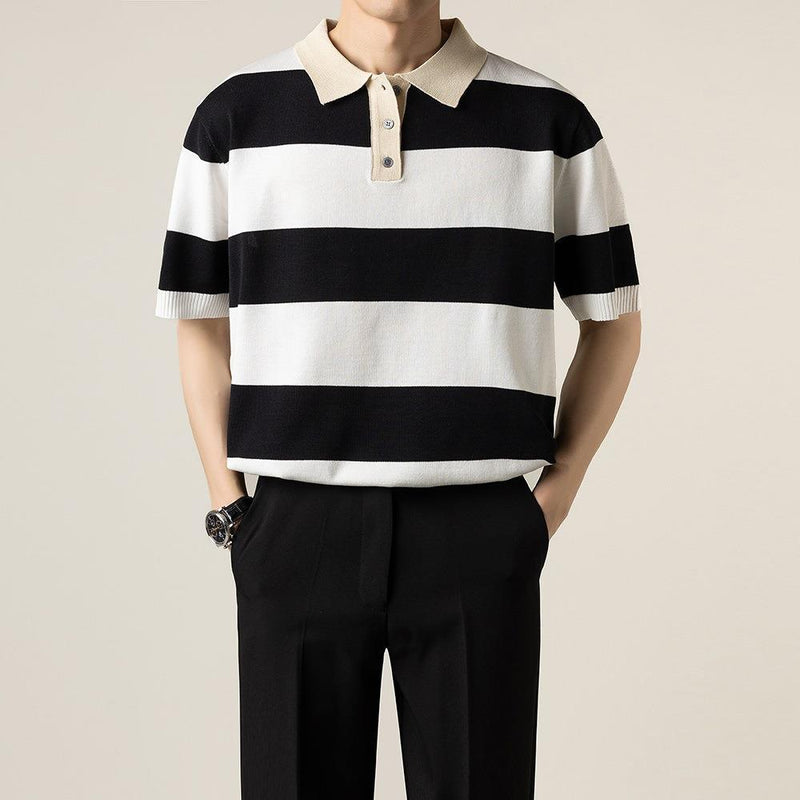 Striped Polo Shirt

Men's Summer Polo

Knitted Men's Shirt

Breathable Polo Shirt

Retro Polo Shirt

Smart Casual Men’s Wear

Business Casual Knit Polo

Short Sleeve Knit Shirt

Men's Trendy Tops

Polo Shirts for Men
