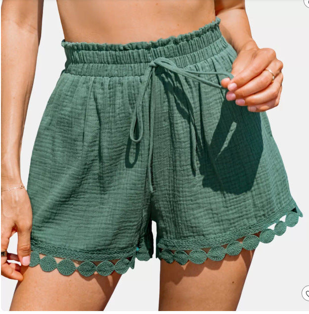 trim shorts
high waist shorts
beach shorts
summer shorts
casual shorts
stylish shorts
drawstring shorts
stylish trim shorts
drawstring trim shorts
decorative trim shortsstylish trim shorts
drawstring trim shorts