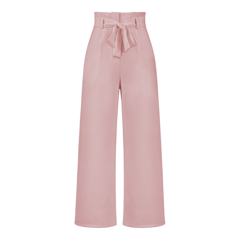 wide leg pants
tie waist pants
high waisted trousers
casual trousers
wide leg bottoms
comfortable pants
stylish trousers
everyday pants
flowy pants
relaxed pants