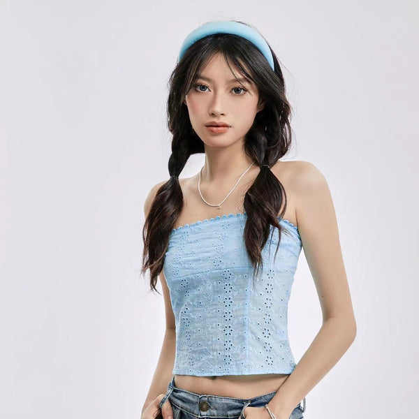 lavender lace tube top

boho eyelet crop top
strapless crop top

tube top for women

summer crop tops

lace crop top
colorful strapless top

trendy tube top women

scallop edge crop top

breathable cotton strapless top

