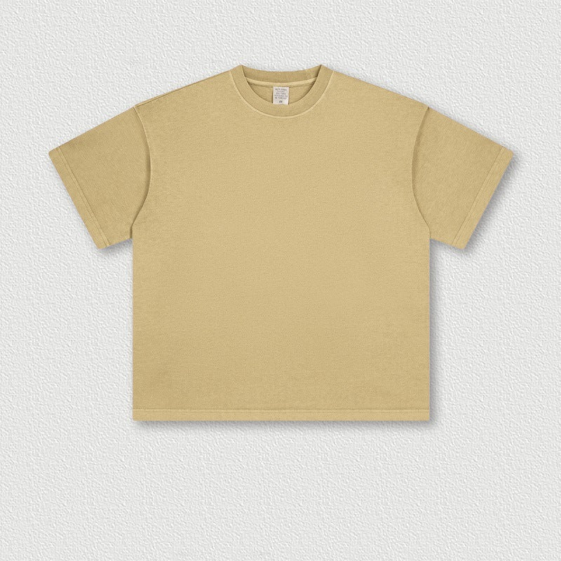Men’s Oversized Minimalist T-Shirt – Loose-Fit Casual Streetwear Tee