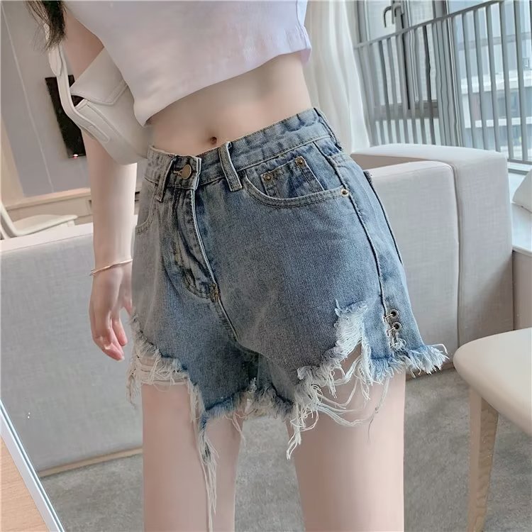 tattered shorts
distressed shorts
ripped shorts
frayed shorts
high waist shorts
casual shorts
high rise tattered shorts
fashion distressed shorts
trendy ripped denim shorts