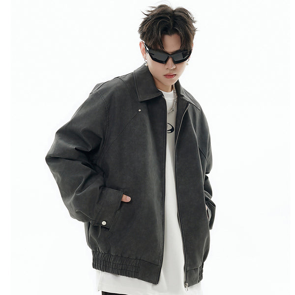 Men's polo collar leather jacket,
Old money fashion,
Casual leather jacket,
Polo collar design,
Unisex leather jacket,
Timeless leather jacket,
Men's leather jacket,
Classic leather jacket,
Sophisticated leather jacket,
Casual men's jacket,
Leather outerwear,
Semi-formal jacket,
Effortless elegance jacket,
Stylish leather jacket,
Durable leather jacket,
Unisex fashion jacket,
Versatile jacket,
High-quality leather jacket,
Polo collar jacket for men,