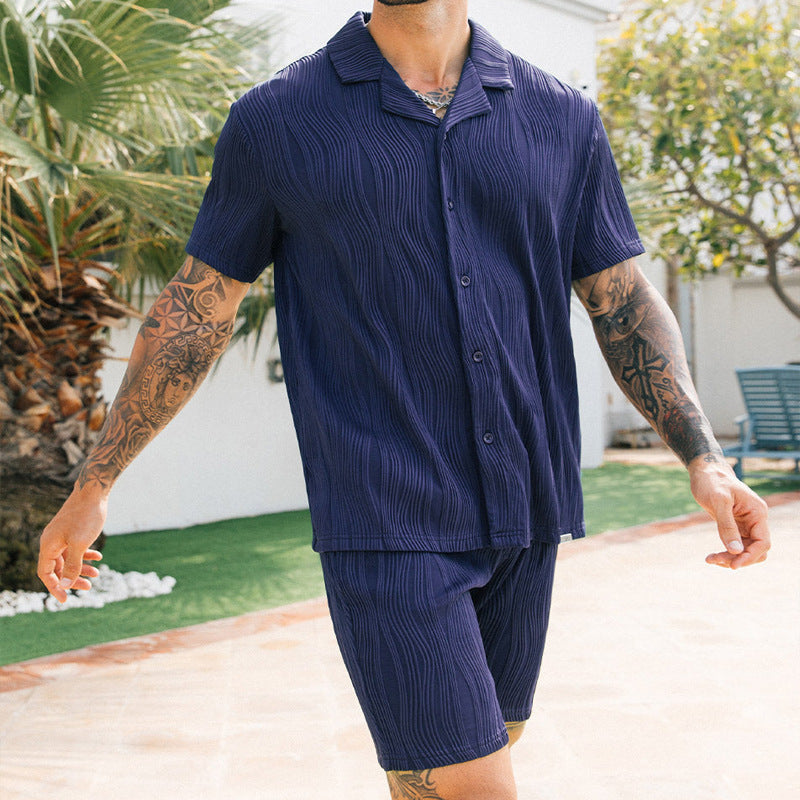men’s co-ord sets

men’s summer outfits

matching sets for men

men’s casual wear

vacation outfits men

beachwear for men

short sleeve shirt set

men’s fashion sets

lightweight summer clothes

navy blue men’s outfit

trendy men’s loungewear

two piece outfit men