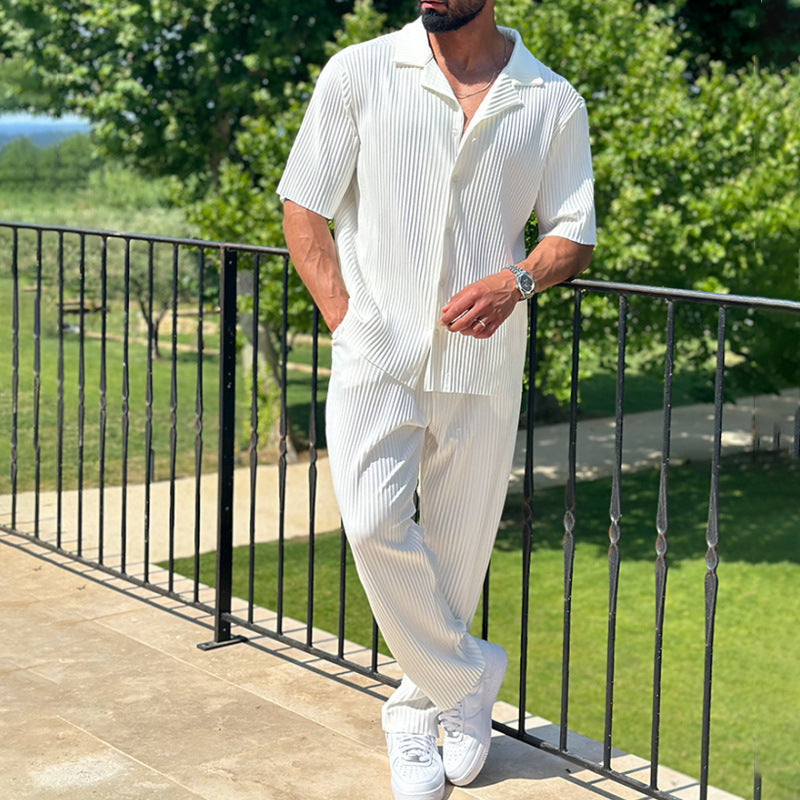 summer sets for men

men’s matching outfits

casual co-ord sets

lightweight men’s fashion

beach-ready men’s wear

resort essentials

short sleeve lounge sets

modern men’s casualwear