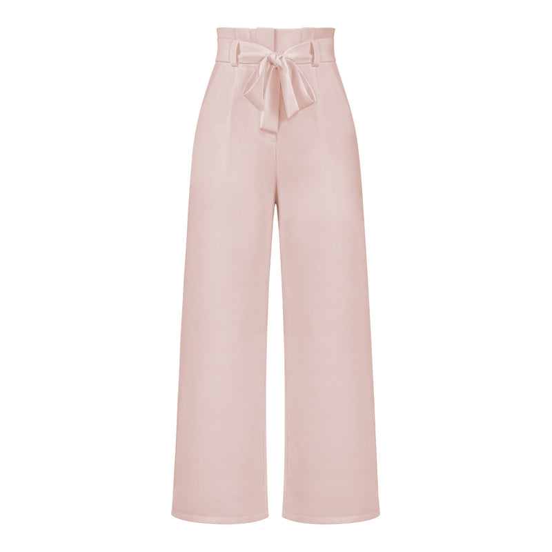 wide leg pants
tie waist pants
high waisted trousers
casual trousers
wide leg bottoms
comfortable pants
stylish trousers
everyday pants
flowy pants
relaxed pants