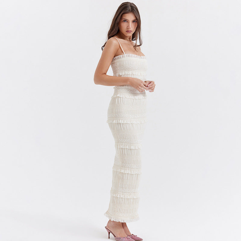 ruffled midi dress spaghetti strap
tiered midi dress
spaghetti strap ruffle midi dress
elegant midi dress
special occasion midi dress
stylish midi dress
layered midi dress
formal midi dress
chic midi dress
feminine midi dress