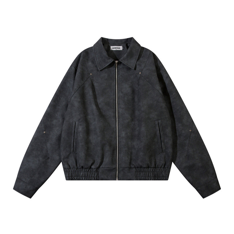 Men's polo collar leather jacket,
Old money fashion,
Casual leather jacket,
Polo collar design,
Unisex leather jacket,
Timeless leather jacket,
Men's leather jacket,
Classic leather jacket,
Sophisticated leather jacket,
Casual men's jacket,
Leather outerwear,
Semi-formal jacket,
Effortless elegance jacket,
Stylish leather jacket,
Durable leather jacket,
Unisex fashion jacket,
Versatile jacket,
High-quality leather jacket,
Polo collar jacket for men,