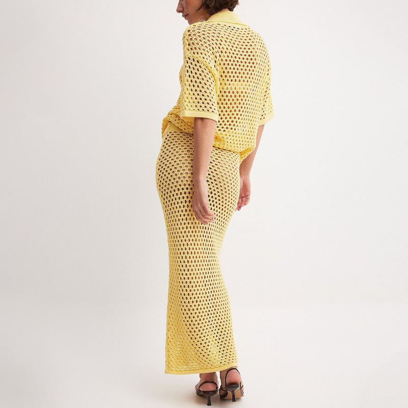 crochet skirt set

two piece knit outfit

women's summer outfits

crochet matching set

summer co ord set

beach knitwear

vacation outfit women

resort wear set
yellow crochet two piece set

lightweight crochet co-ord

open knit summer set

sheer beach cover up set

boho crochet outfit